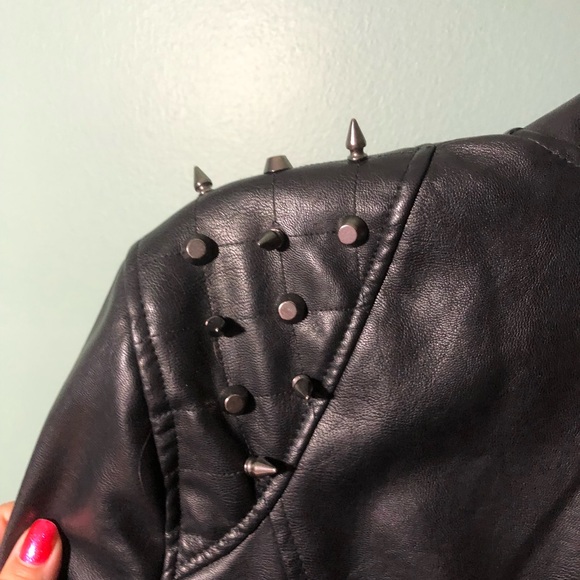 Wilson Leather Sz Large Black Leather Jacket - Picture 3 of 4